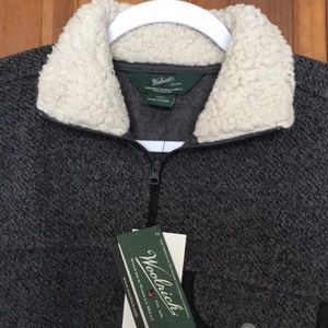 Woolrich Sherpa fleece sweater